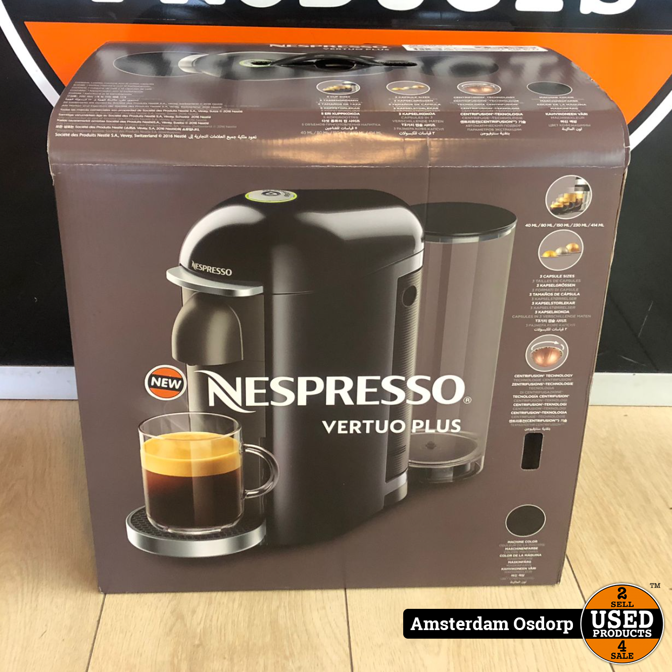 Nespresso Vertuo plus koffiemachine 