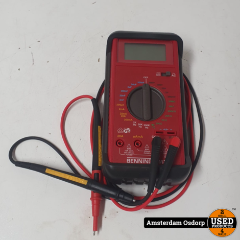 benning mm3 multimeter | in nieuwstaat