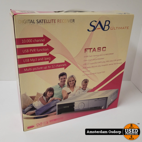 Sab FTASC sataliet receiver | in nette staat