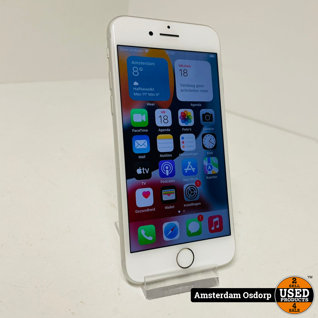 Nieuwe aankomst Werkwijze Aftrekken Apple iPhone 7 | 128GB | Wit | In Nette Staat - Used Products Osdorp