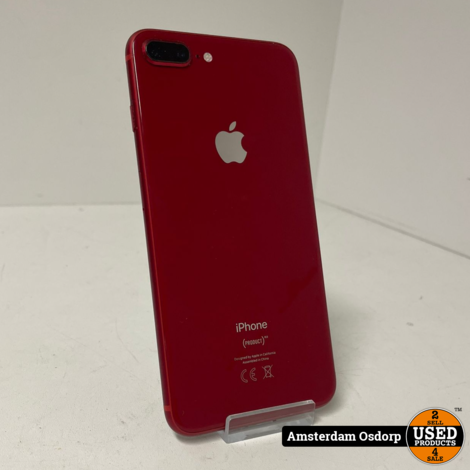 Apple iPhone 8 plus | 64GB | Rood | Gebruikt