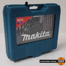 makita 60pc power drill accesory set P-90358 | Nieuw