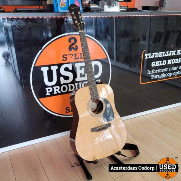 Denken Voorkeur Booth Epiphone DR-100 NT akoestische gitaar | in nieuwstaat - Used Products Osdorp