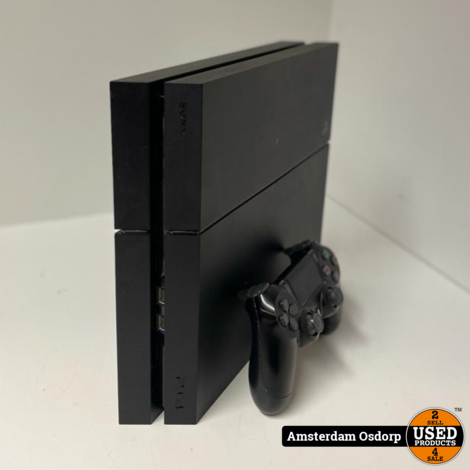 Sony Playstation 4 + Controller | 500GB | Zwart | Nette Staat