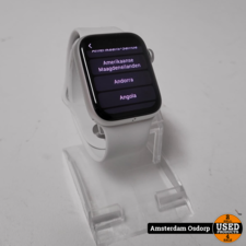 Apple Apple watch series se 44mm zwart witte band +lader | in nette staat
