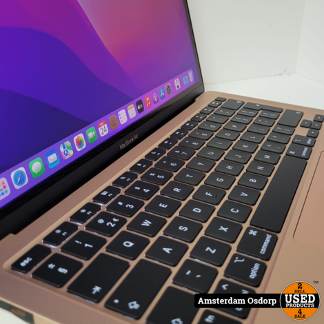 Apple MacBook Air 2020 M1 8GB 256GB Roze | Nette Staat