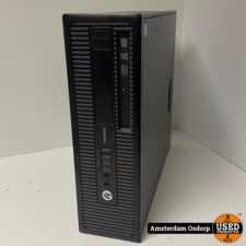 HP Elitedesk 800 G1 | core i5 | 8GB | 256SSD | Nette Staat