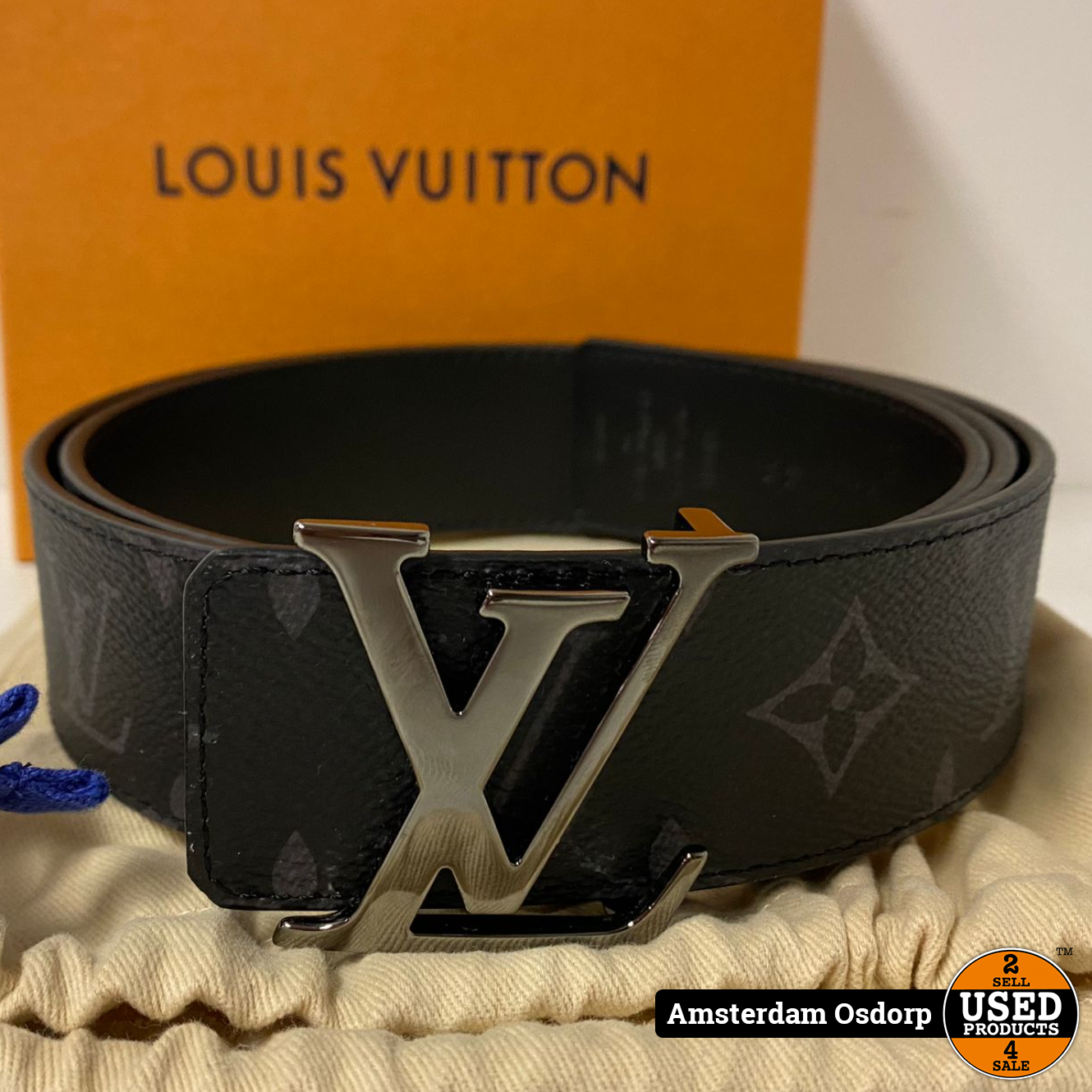 Louis Vuitton Initiales 40MM Reversible Belt M9043N | NIEUW