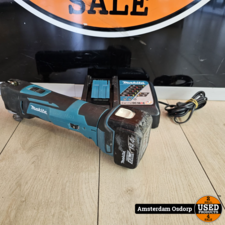 Makita MultiTool DTM41 + 5.0AH Accu + Accu Lader