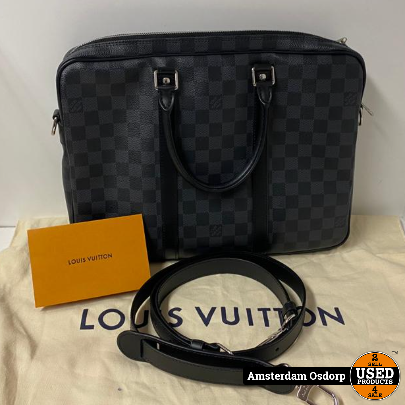Shop Louis Vuitton MONOGRAM Porte-documents voyage pm (N41478) by