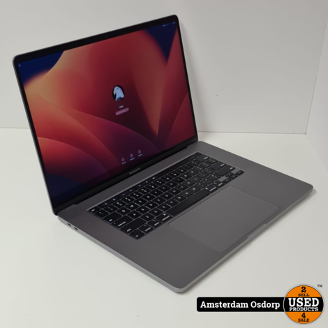 Apple Macbook Pro 16 2019 | Core i9 | 32GB | 1TB | 143 accu cyli