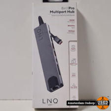 Linq by ELEMENTS Pro Multiport Hub 8 in 1 USB C | NIEUW!