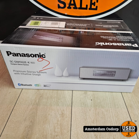 Panasonic SC-DM502E- Stereoset | NIEUW