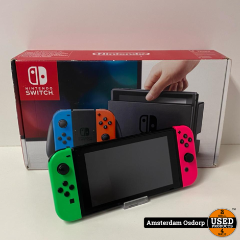 Nintendo Switch Groen/ Roze | nette staat