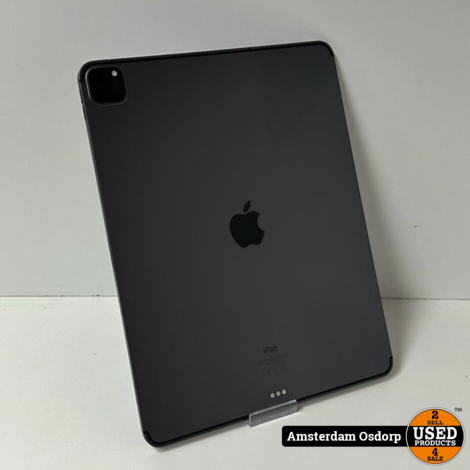 Apple iPad Pro 12.9 4e gen 2020 256GB Wifi + 5G | typecover | gebruikt