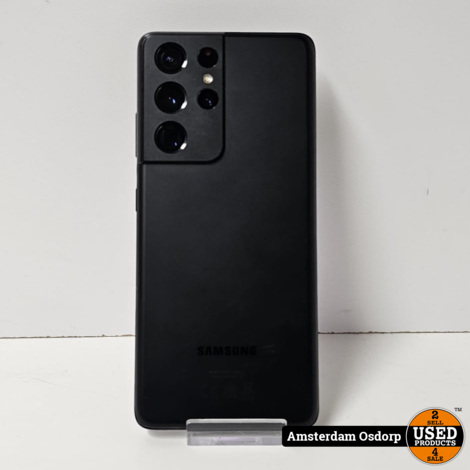 Samsung Galaxy S21 Ultra 512GB Zwart | gebruikt