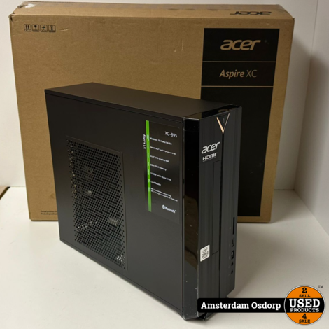 Acer Aspire XC-895 | Core i3 | 8GB | 512SSD | NIEUW