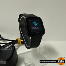 Fitbit Versa 2 zwart | nette staat