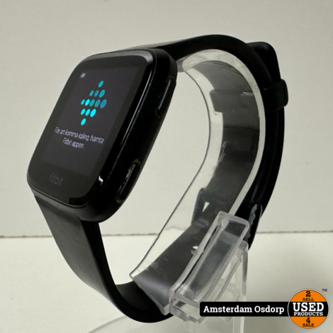 Fitbit Versa 2 zwart | nette staat