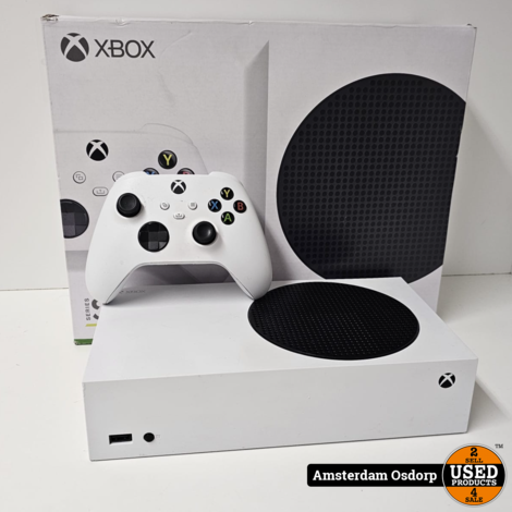 Microsoft Xbox One Series S 512SSD + controller | nette staat in doos