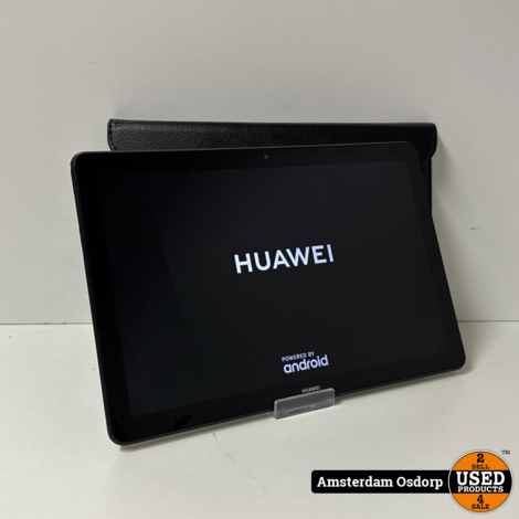 Huawei Mediapad T5 16GB wifi + sim zwart | nette staat