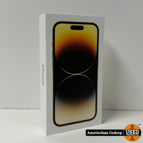 Apple iPhone 14 Pro 128GB Goud | Nieuw in seal