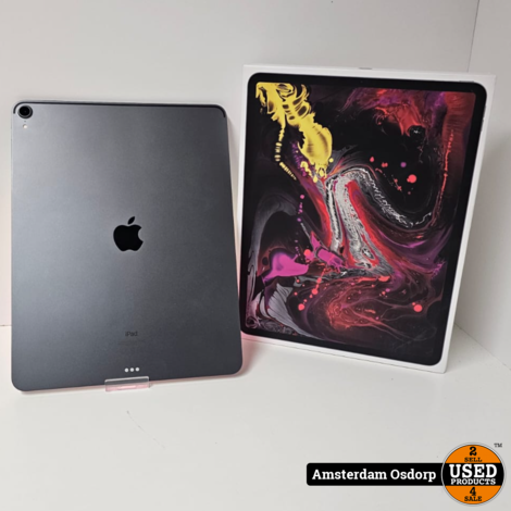 Apple iPad Pro 12.9 3e gen 256GB Wifi Grijs | Nette staat