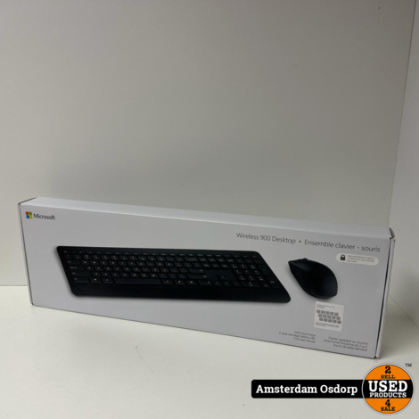 Microsoft Wireless 900 Desktop Keyboard + muis | NIEUW