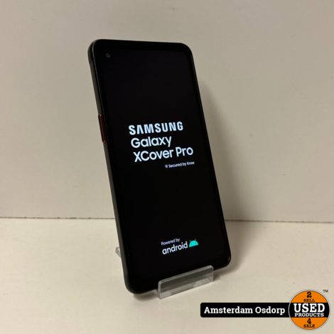 Samsung Galaxy XCover Pro 64Gb zwart | gebruijkt