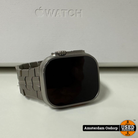 Apple Watch Ultra 2 49mm titanium Blue Alpine Loop L | nette staat