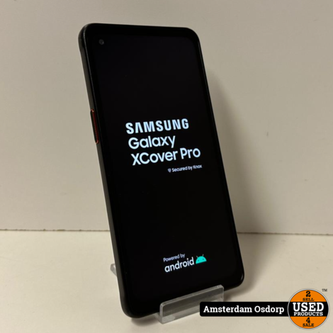 Samsung Galaxy XCover Pro 64Gb zwart | gebruikt