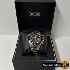 hugo Boss Hugo Boss Horloge Chorno heren goudkleur | nette staat