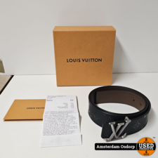 Louis Vuitton Louis Vuitton Riem M9346U LV Pyramide 40MM Reversible Belt ZGAN 90 CM