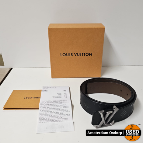 Louis Vuitton Riem M9346U LV Pyramide 40MM Reversible Belt ZGAN 90 CM