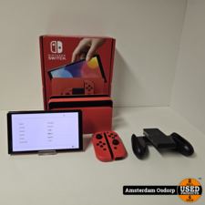 Nintendo Switch 32GB OLED rood | compleet in doos