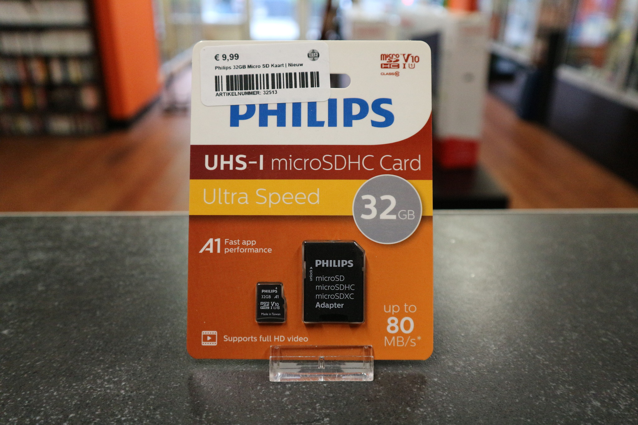 Spanje Kiezen Gezicht omhoog Philips 32GB Micro SD Kaart | Nieuw - Used Products Amsterdam West