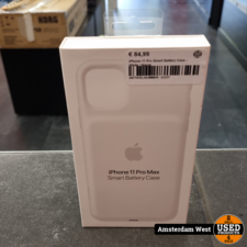 Apple iPhone 11 Pro Max Smart Battery Case - White | Nieuw