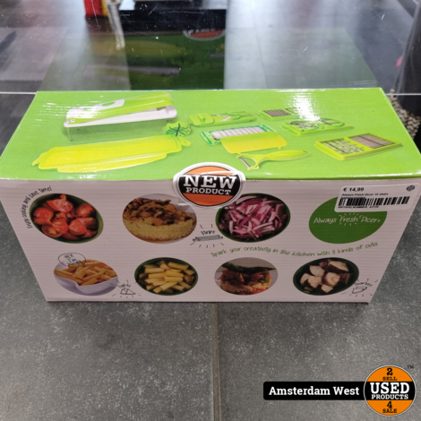 Always Fresh Dicer 10 Stuks hakken/snijden | Nieuw