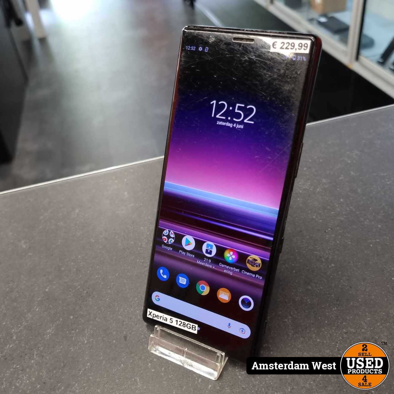Sony Xperia 5 128gb Black Used Products Amsterdam West