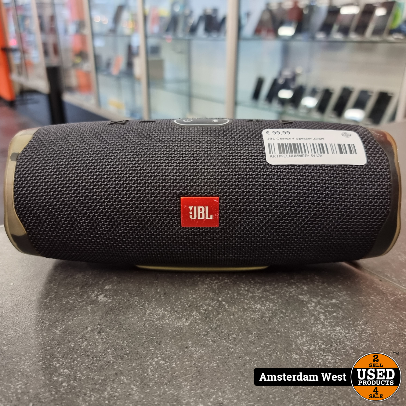 JBL Charge 4 Speaker Zwart Used Products Amsterdam West