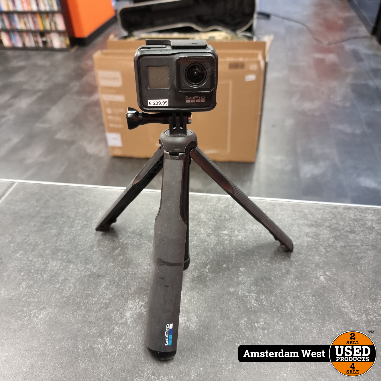 stout Omzet historisch GoPro Hero 7 Black | Incl 128GB SD Kaart - Used Products Amsterdam West