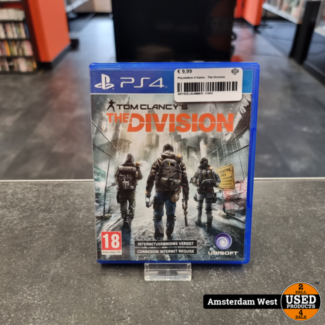 Playstation 4 Game : Tom Clancy The Division