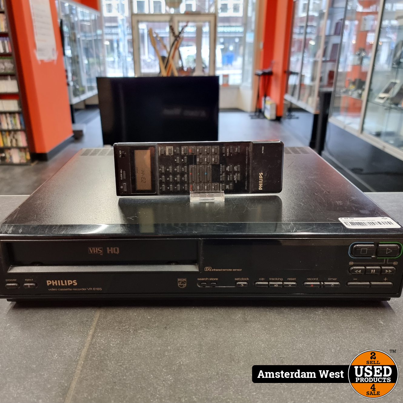 Philips VR 6185 Video Cassete Recorder - Used Products Amsterdam West