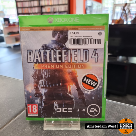 Xbox One Game : Battlefield 4 Premium Edition | Nieuw in seal