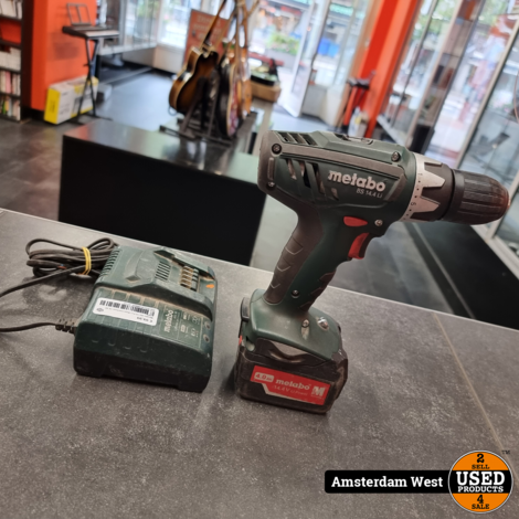 Metabo BS 14.4 Li Boormachine 14.4V 4.0Ah