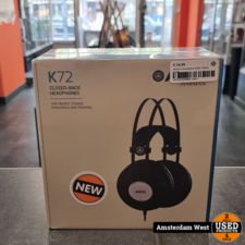 AKG K72 Koptelefoon Zwart | Nieuw in seal