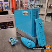 Nintendo Wii Console Blauw