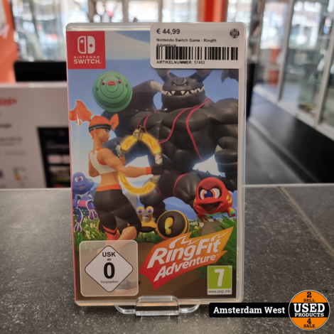 Nintendo Switch Game : Ringfit Adventure