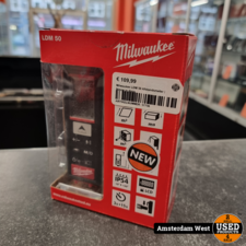 Milwaukee LDM 50 Afstandsmeter | Nieuw in doos