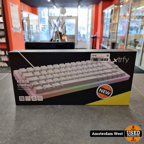 Xtrfy K5 RGB Compact Gaming Keyboard | Nieuw in seal